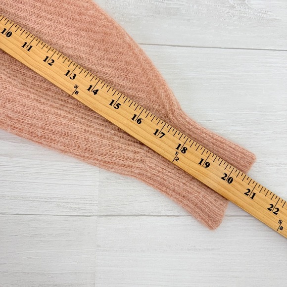 EVERLANE The Cocoon Crew Alpaca Wool Blend Sweater Size M Blush Pink Lightweight - Picture 12 of 14
